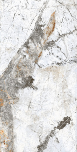 Габриэль / Gabriel белый GT120605703PR керамогранит полированный  600х1200