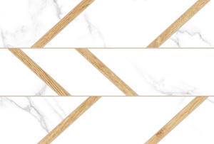 Vega белый орнамент 9VG0105TG плитка облицовочная 270х400 Акция (остаток)