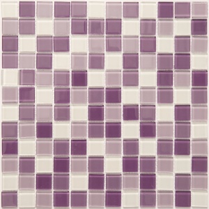 Мозаика S-459 стекло (25х25х4) 300х300